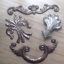  Wrought iron stamping large flower leaf wrought iron gate accessories Forged guardrail accessories Stamping flower wrought iron stamping leaf