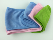 Yoga sweat-absorbing velcro cotton hair band makeup beauty face wash mask Velcro hair band moon bag turban