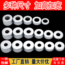 Stainless steel faucet round decorative cover ugly cover triangle valve decorative sheet shower faucet decorative cover