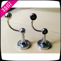Sleeve Stainless Steel Wool Towel Rack Base Double Towel Holder Subbathroom Bath Towel Rack Zinc Alloy Accessories Bathroom Pendant