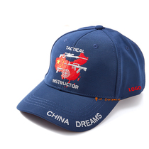 CASP instructor hat outdoor leisure sports cap baseball cap Chinese dream hat cap cap