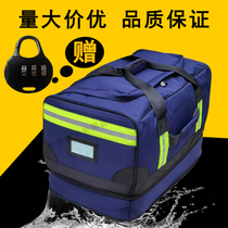 Fire front transport bag Operation bag Rear leave bag Leave bag Carrying bag Flame blue is bagged handbag Waterproof