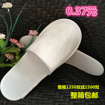 Hotel room disposable slippers hotel disposable non-woven slippers room disposable supplies wholesale