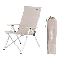 NH mobile customer outer folding chair Portable recliner Fishing backrest leisure chair Car aluminum alloy beach chair