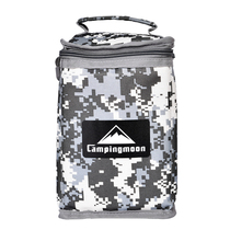 CAMPINGMOON multi-function anti-collision lamp storage bag Camouflage bag outdoor camping sundries storage bag