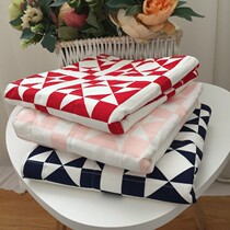 The cushion can be used all year round. Cotton and linen blend cushion sofa square cushion