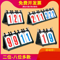 Scoreboard Basketball Scoreboard Flip Counting Score Scoreable Scoreboard Table Tennis Marker