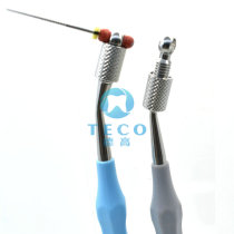 Dental material manual root canal file holder anti-drop high temperature resistant plastic handle oral equipment tool