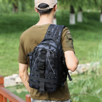 Mens chest bag shoulder bag shoulder bag multifunctional backpack casual canvas backpack outdoor sports fishing bag women