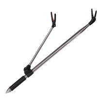 Around the island stainless steel 2 4 m bracket fishing table fishing table fishing chair fishing table universal gun rod bracket without gun rod