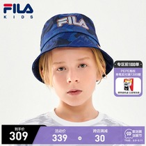FILA KIDS FILA KIDS fisherman hat 2021 Winter New Boys Girls sun hat fashion casual hat