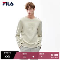 (Huang Jingyu Tongan) FILA Filatte Official 2022 Spring new sports Leisure round neckline hooded sweatshirt
