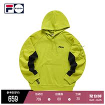 FILA FUSION Fairtide Cards 2022 Spring new Tide Functions Movement Easy even Hooded Jersey Men
