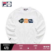 FILA FUSION Fairtide Cards 2022 Spring New Products Fashion Tennis Sports Loose Hooded Sweatshirt Male