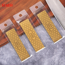 DMD double-sided small grindstone titanium-plated diamond outdoor knives light and easy to carry sharpening sanding