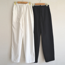 Pure cotton pants men old coarse cloth middle-aged Tang suit Tai Chi pants casual performance trousers Chinese style