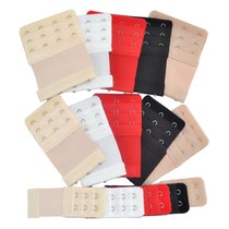 Elastic lengthening extended by five rows 23 bra by buckle hook to hook elastic band extension cingulum female lingerie back