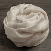 Womens wool scarf cashmere feather autumn and winter dinner warm fluffy white black texture gift summer air conditioning shawl