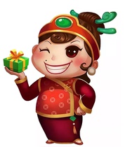 Firecracker auxiliary series Universal annual card