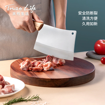  Tianzhu bone cutter thickened bone cutter Special knife Household stainless steel kitchen knife Sharp bone cutter Commercial heavy duty