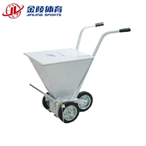 Football track and field competition venue white line runway scribing machine HXC-1 Jinling ball carts single track 23324