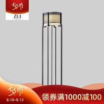 Most lighting New Chinese living room floor lamp Study bedroom bedside lamp Retro literary vertical table lamp