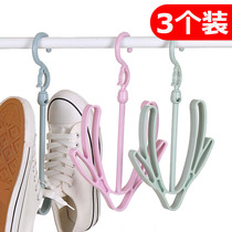 Shoe rack sandals rack drying shoe rack drying shoe rack drying shoes artifact shoe shelf outdoor balcony shoe rack