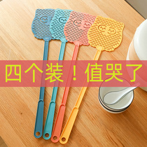 Fly swatter Plastic Pat Home thick and long non-slip handle manual large mosquito killing artifact summer