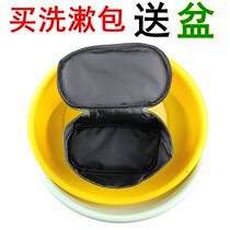 Camouflak Wash Bag Waterproof Housekeeping Bag Wash Bag Green Men and women Outdoor bathing Ctrip with travel camping
