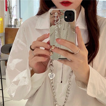  Light luxury mirror bracelet Suitable for 12 11Pro Max Apple X XS XR SE mobile phone case iPhone8 women
