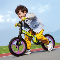 Hape childrens balance bike pedal bike baby handle riding pedalless scooter scooter seat height adjustable