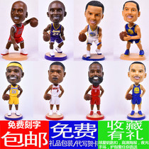 Owen James Curry Kobe Bryant Basketball Star Doll model doll decoration hand-held All-Star gift