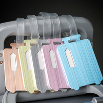 Travel tags boarding passes business trip luggage hangtags consignment tags travel abroad creative luggage tag customization