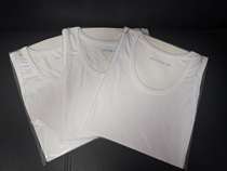 White vest new white men summer breathable sleeveless slim base mens sports quick-drying vest