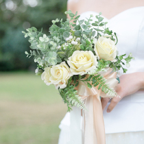 Nordic ins simulation rose wedding bouquet wedding photography props floral home decoration simulation