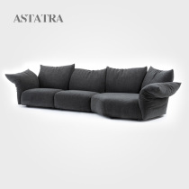 Petal Fabric Sofa-Style Extremely Minimalist Living-room Designer Large Flat Deck 2022 Net Red HIGH-END SOFA