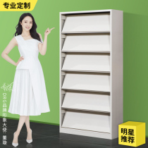 Journal rack filing cabinet office bookcase iron cabinet sorting Cabinet magazine newspaper newspaper rack display shelf bookshelf
