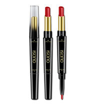 Oris lipstick lip pen lip liner is not easy to decolorize hook line double-head rotating lip pen matte paint lipstick