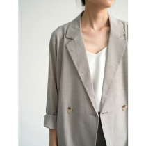 SS STUDIO SUIT JACKET WOMAN THIN SPRING SUMMER TEMPERAMENT COMMUTE LINEN SUNSCREEN WEST SUIT SMALL