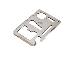 Multifunctional military knife card thickened stainless steel knife card outdoor life-saving camping tool card knife Emergency Survival Card