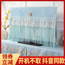 TV dustproof cloth cover yarn fashion boot does not take the TV cover dustproof cover 55-inch TV cabinet dustproof cloth