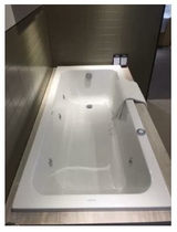 Duravit Bathtub 760100 D-Code Embedded Jacuzzi 760100