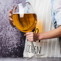 Giant super large Hero Cup tall beer cup glass extra large 3000ml beer cup large wine glass large capacity