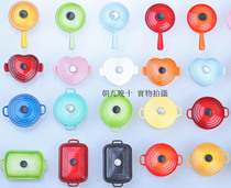 Iron magnet 38 yuan LE CREUSET pot magnet three-dimensional magnetic buckle refrigerator sticker net red