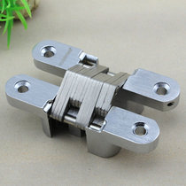  (Germany Hongying)Cross hinge invisible cabinet door furniture hinge hinge 13*60 furniture dark hinge