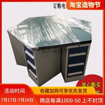 Three drawer tool cabinet hexagonal workbench fitter platform Composite table multi-function console factory direct sales