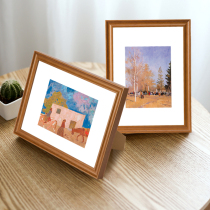 American retro wedding photo frame setting 6 inch 7 inch 8 inch 10 12 16 A4 custom European frame custom hanging wall