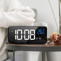 Polaris LED smart charging music alarm clock Creative mute fashion simple style bedroom student electronic watch