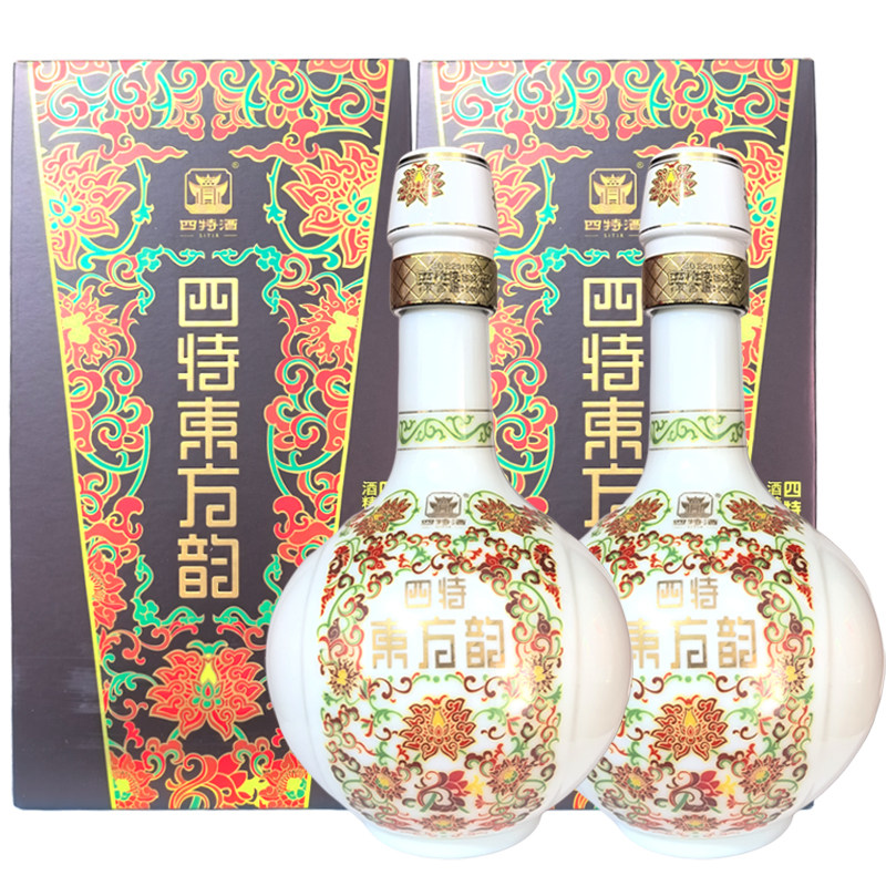 四特酒 四特东方韵（しとくしゅ）白酒 500ml 52% 中国酒　② 四特东方韵白酒-四特东方韵白酒促销价格、四特东方韵白酒品牌- 淘宝