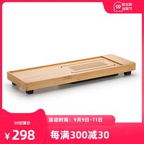 Eight horse tea set Bamboo Bamboo dish kung fu tea tray bamboo tea tray simple tea tray tea set